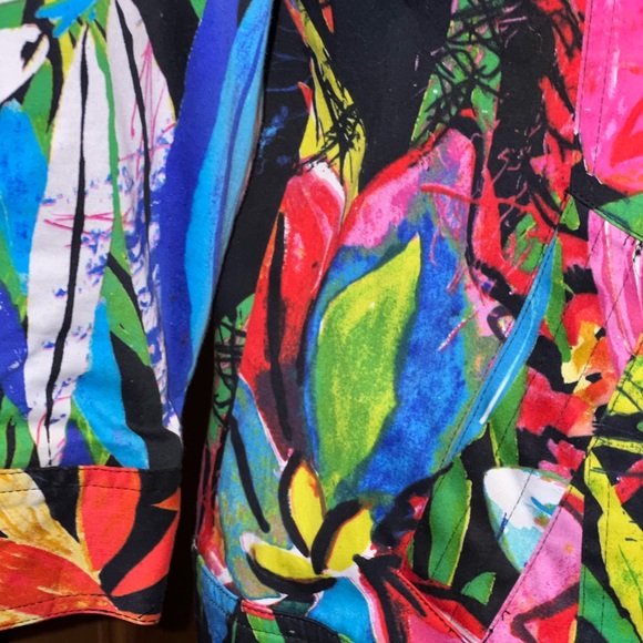 Floral Print Jacket - Picture 3 of 4